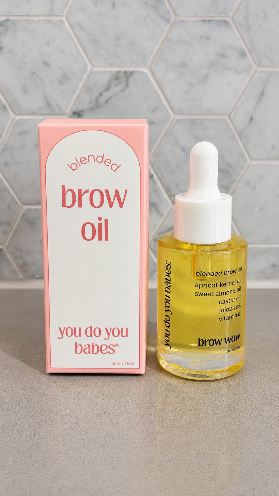 Blended brow oil by you do you babes 