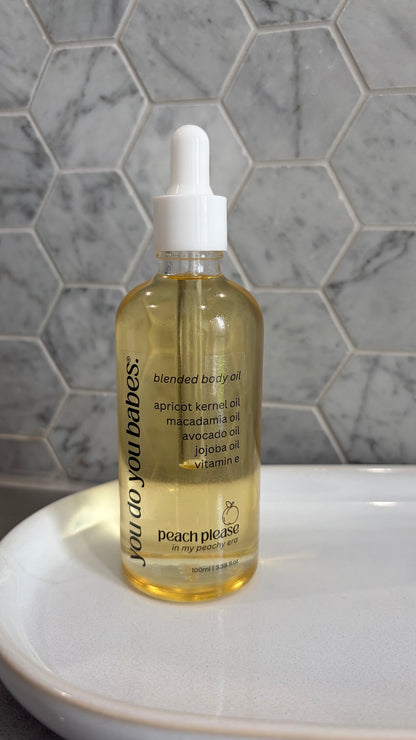 Peach Please Body Oil