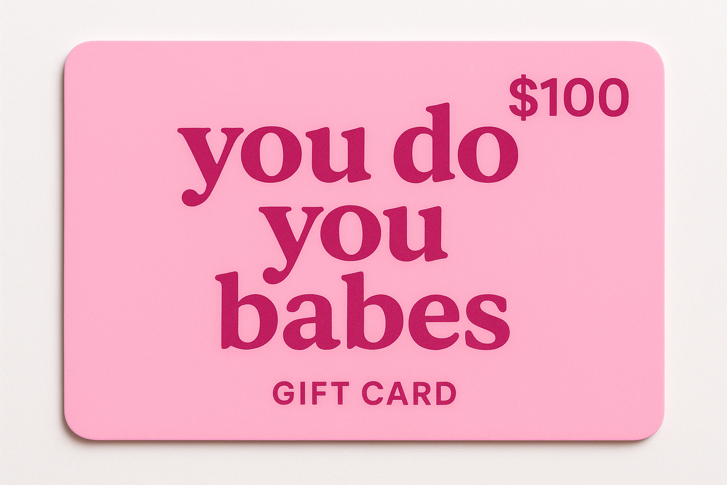 you do you babes gift cards